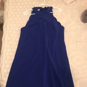 New never worn blue halter dress
